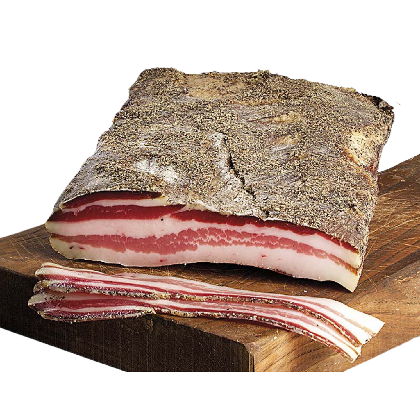 Pancetta Ahumada Pimienta Negra ( Tocineta ) - 100 % Cerdo