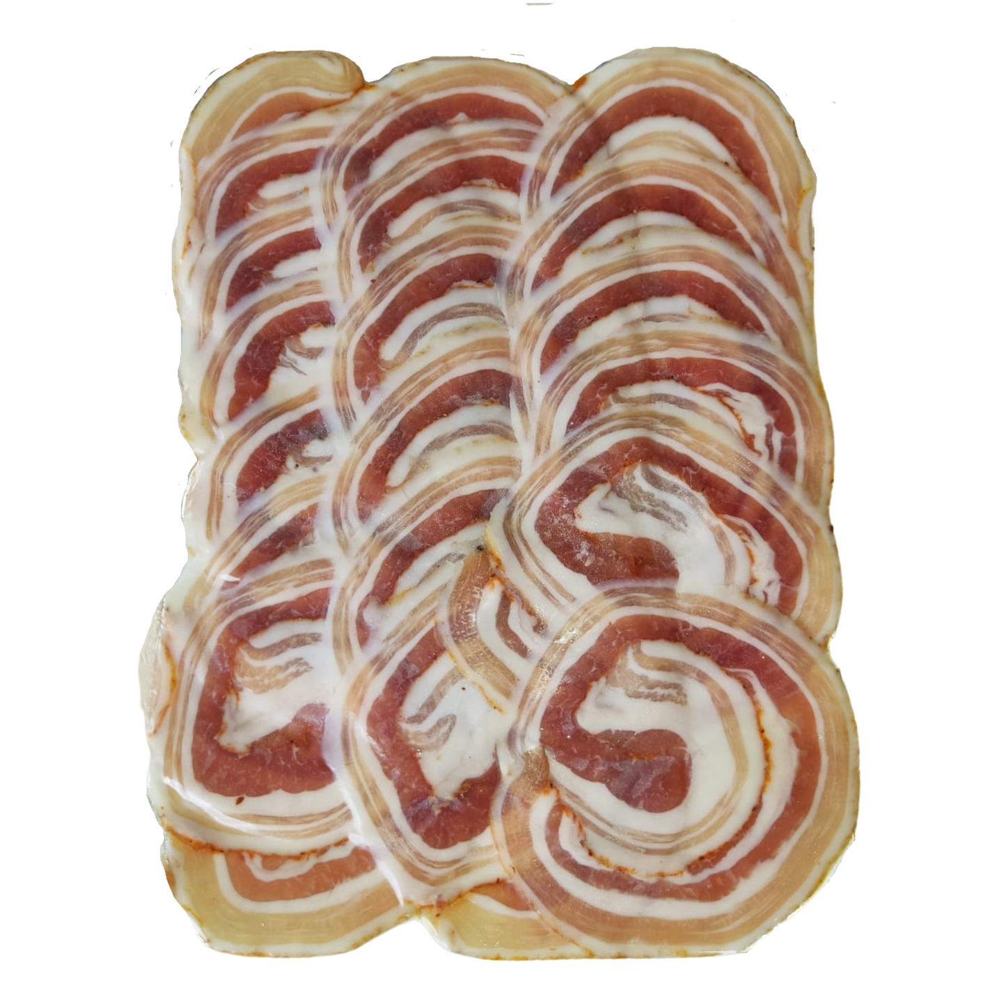 Pancetta Arrollada Pimienta Negra (Tocineta) - 100 % Cerdo