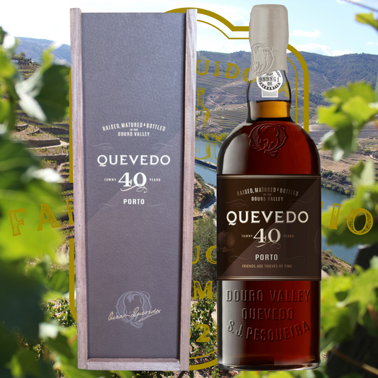 Porto Quevedo Tawny 40 Años - Woodbox - 750 ML